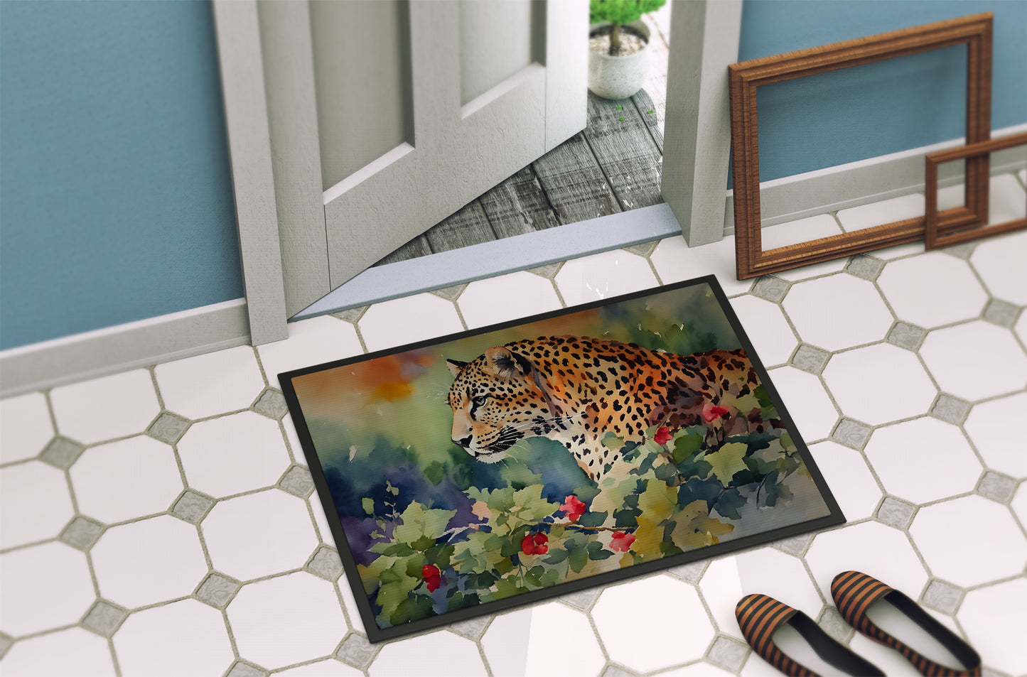 Leopard Doormat