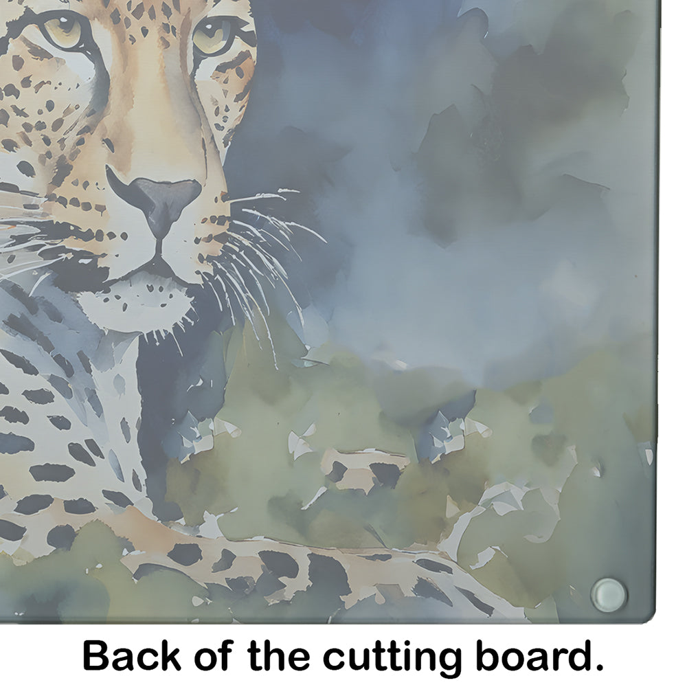 Leopard Glass Cutting Board