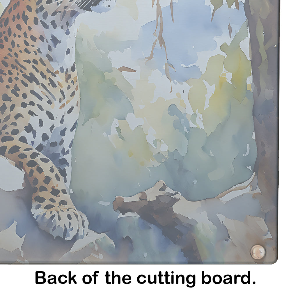 Leopard Glass Cutting Board