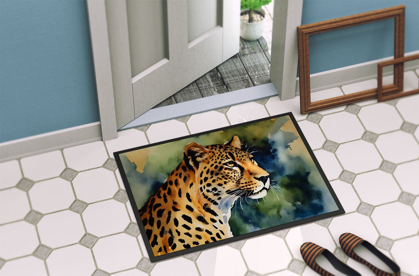 Leopard Doormat