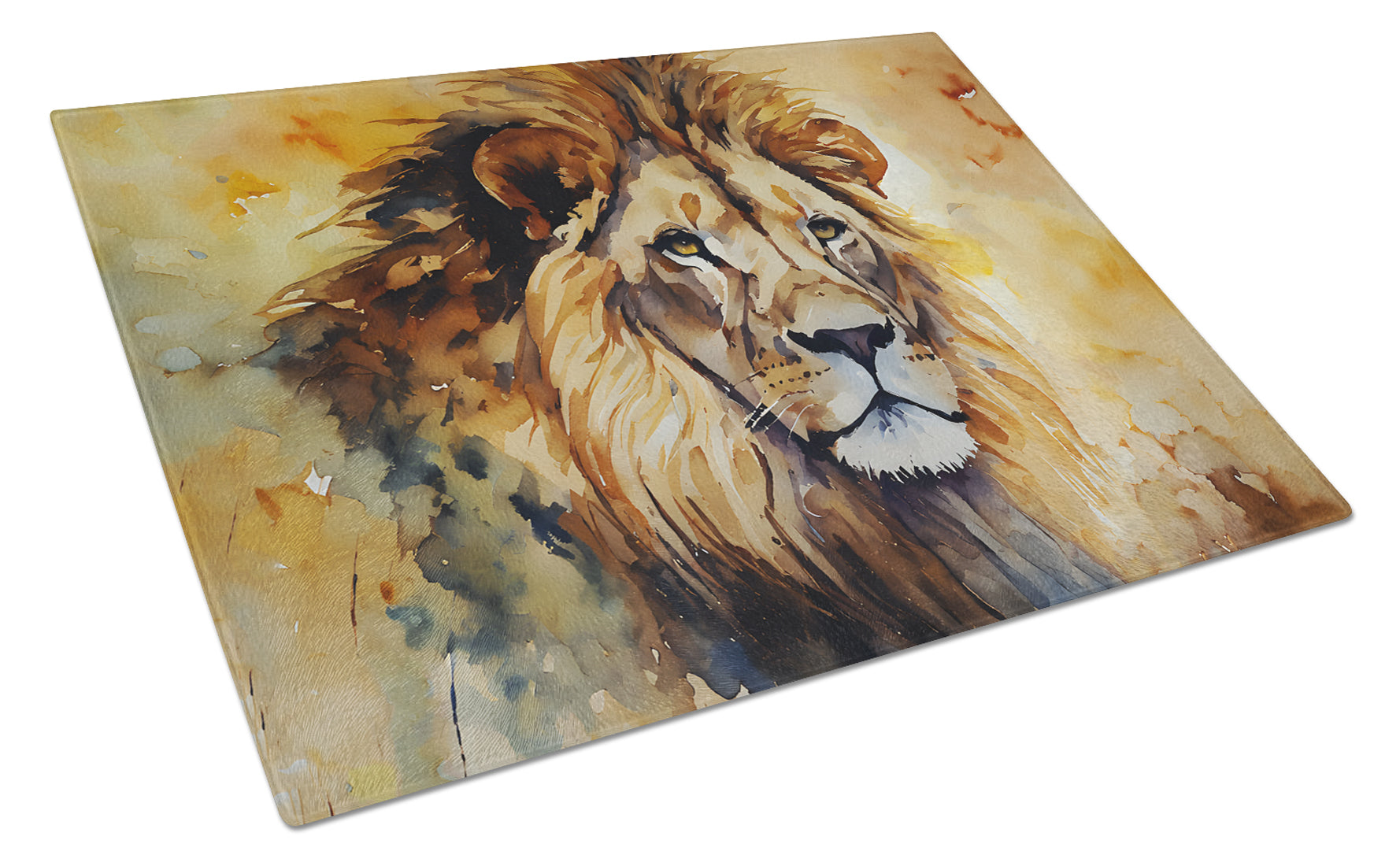 Buy this Lion Glass Cutting Board