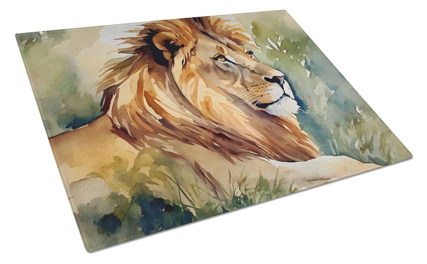 Buy this Lion Glass Cutting Board