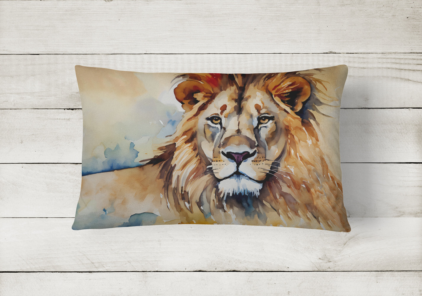 Lion Throw Pillow