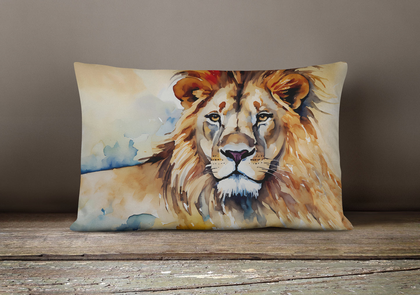 Lion Throw Pillow