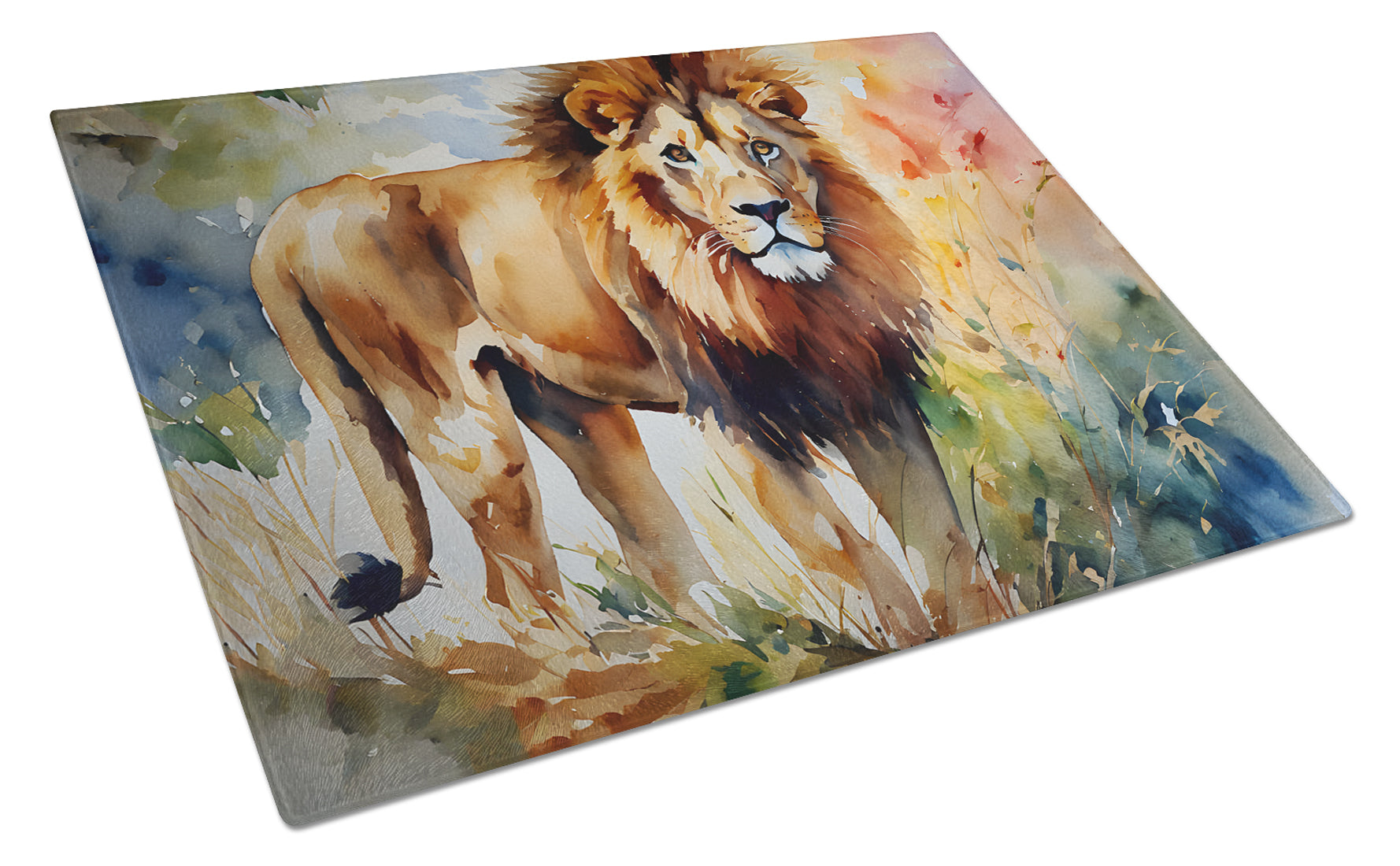 Buy this Lion Glass Cutting Board