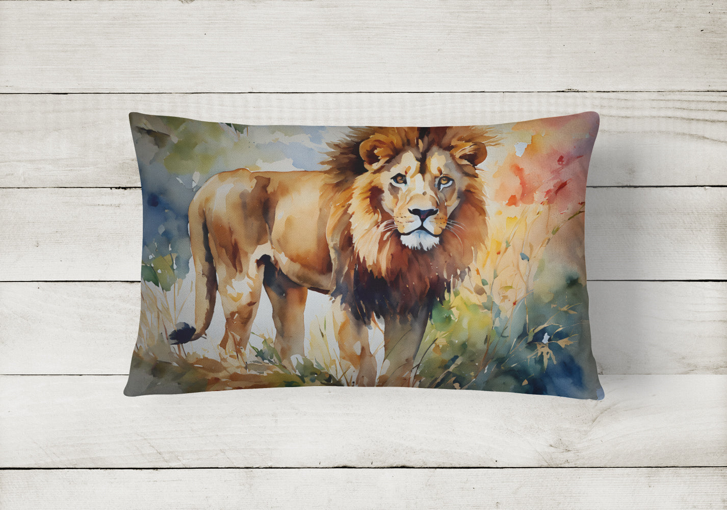 Lion Throw Pillow