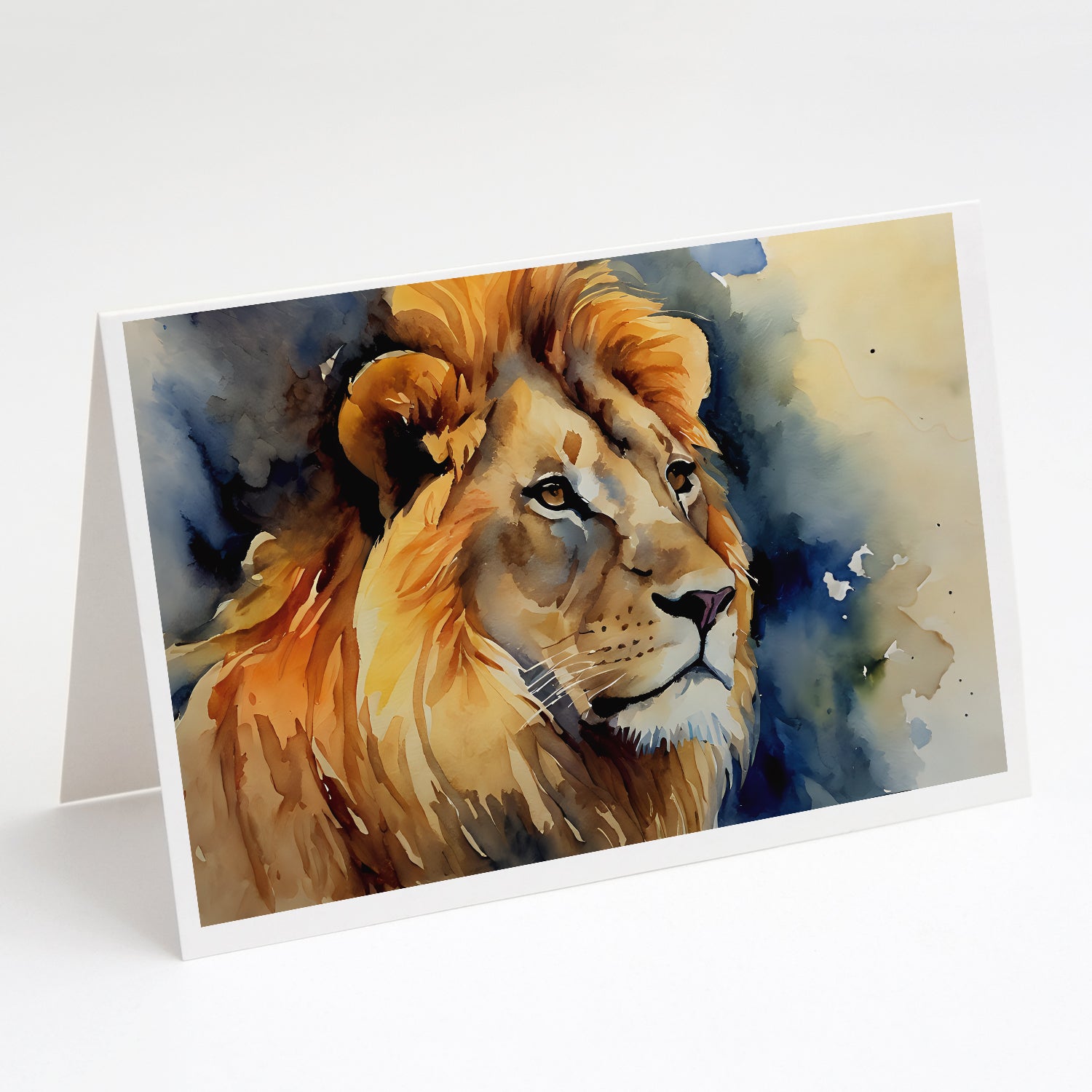 Buy this Lion Greeting Cards Pack of 8