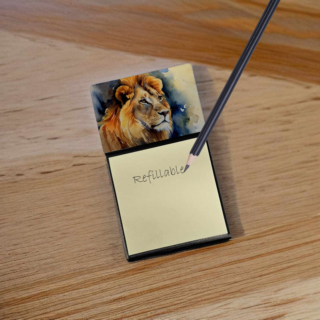 Lion Sticky Note Holder