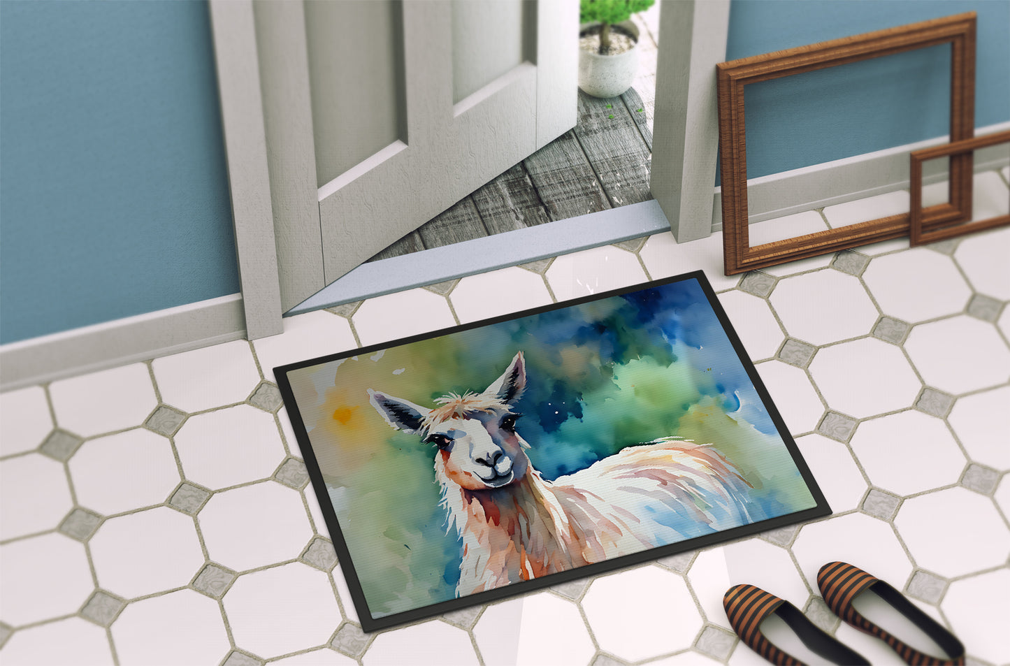 Llama Doormat