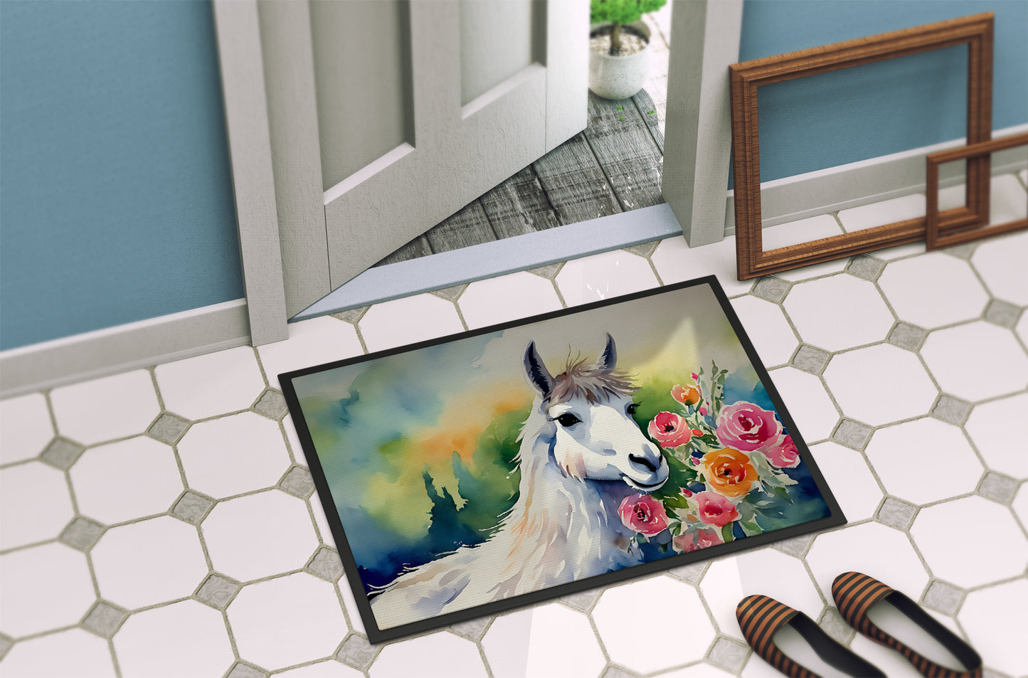 Llama Doormat