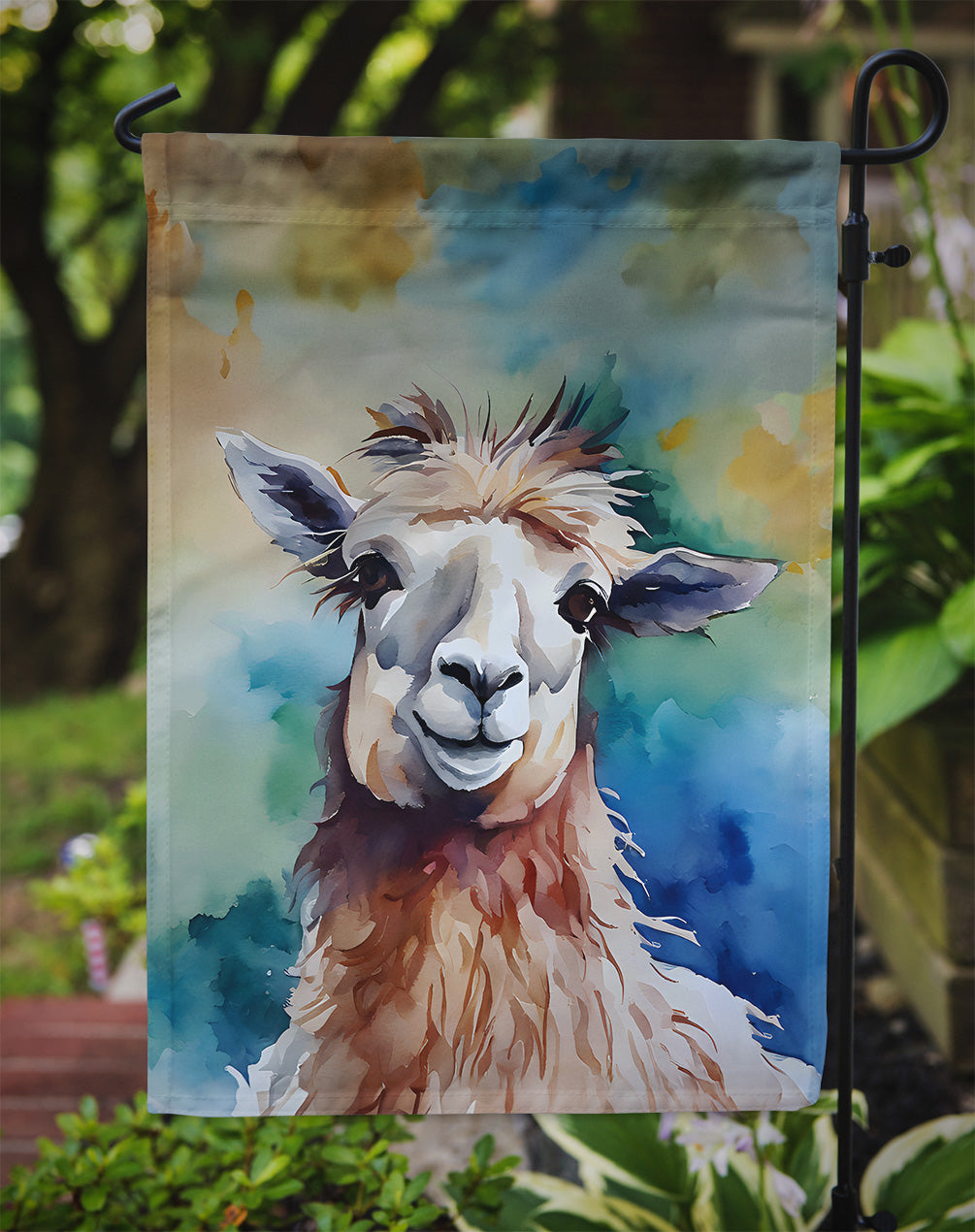 Llama Garden Flag