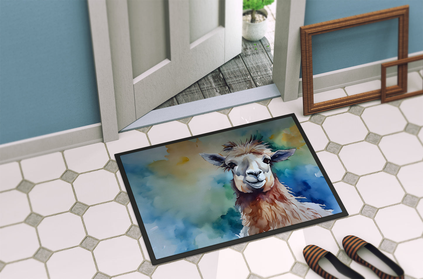 Llama Doormat