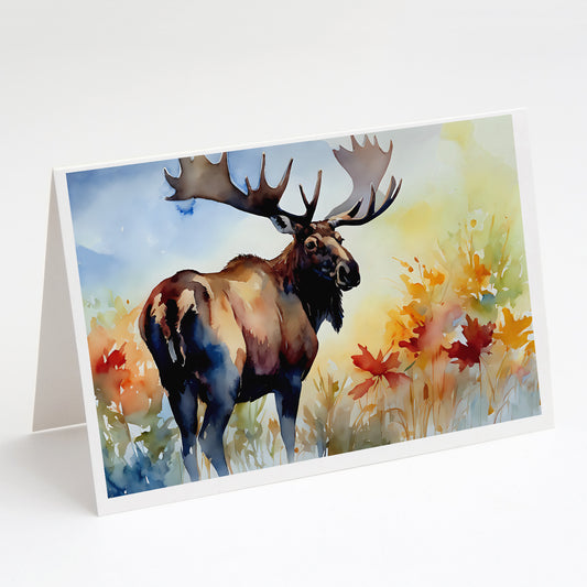 Buy this Moose Greeting Cards Pack of 8