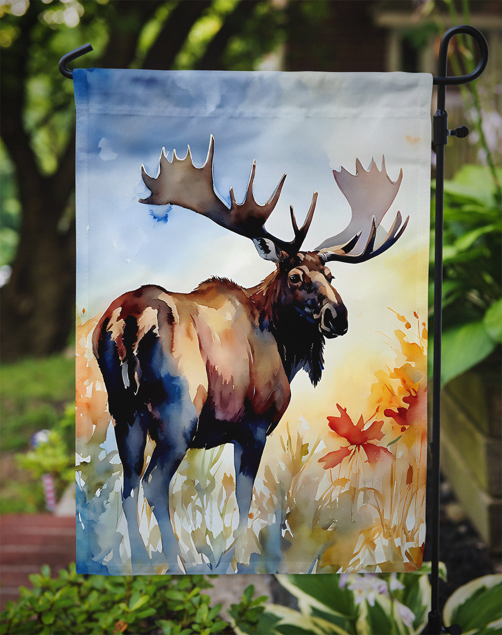 Moose Garden Flag