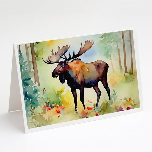 Buy this Moose Greeting Cards Pack of 8