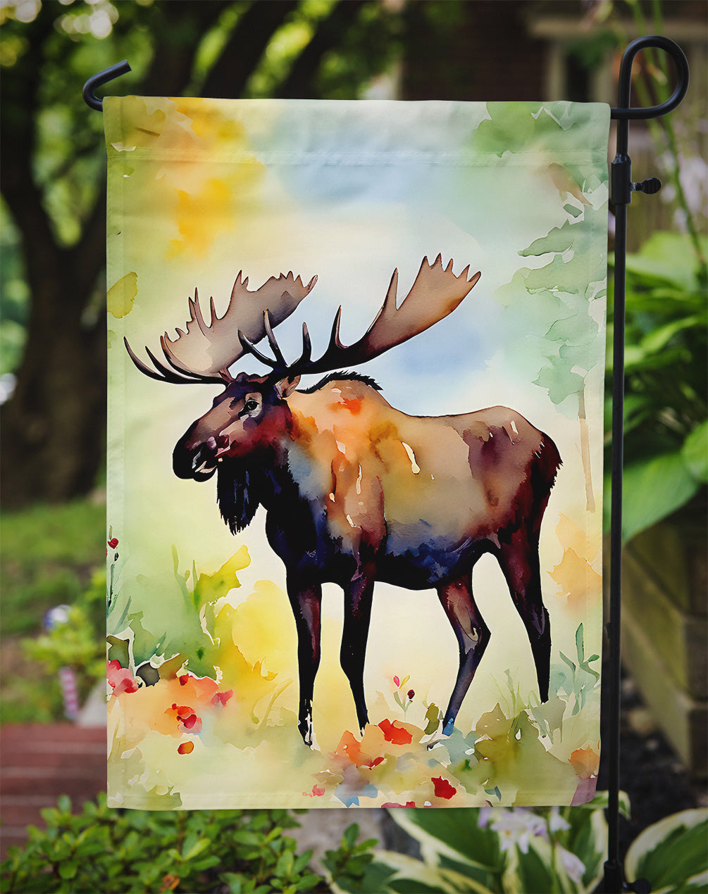 Moose Garden Flag