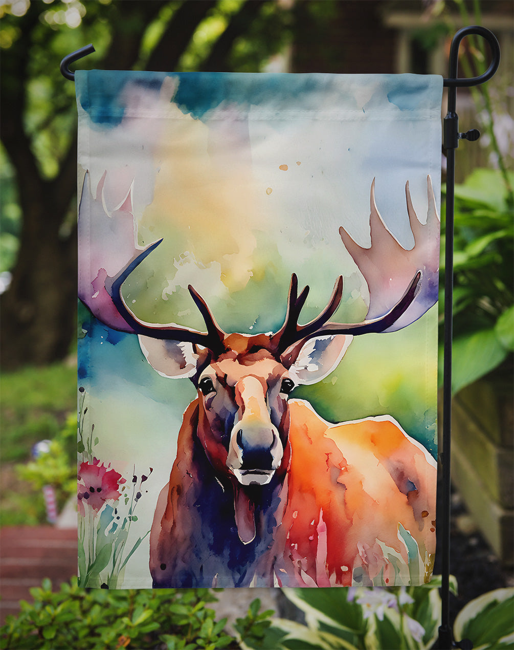 Moose Garden Flag