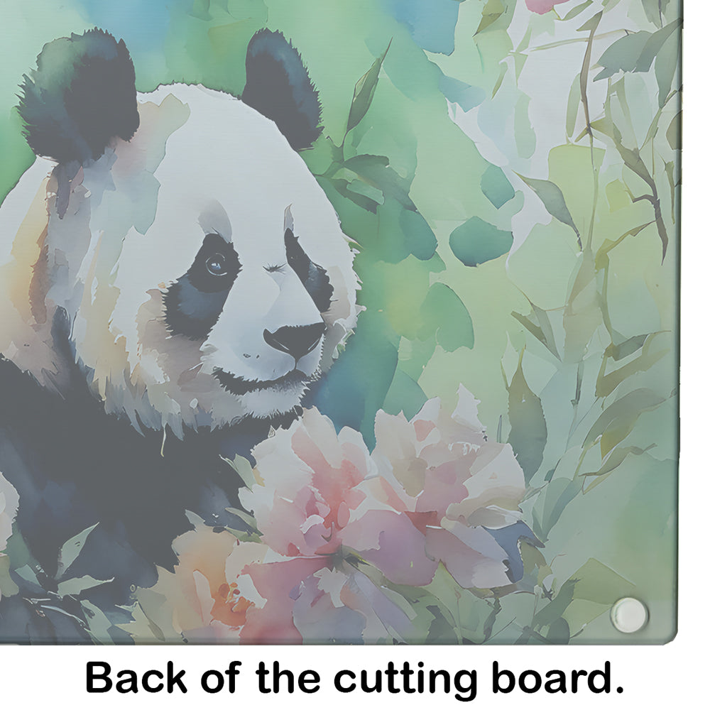 Panda Glass Cutting Board