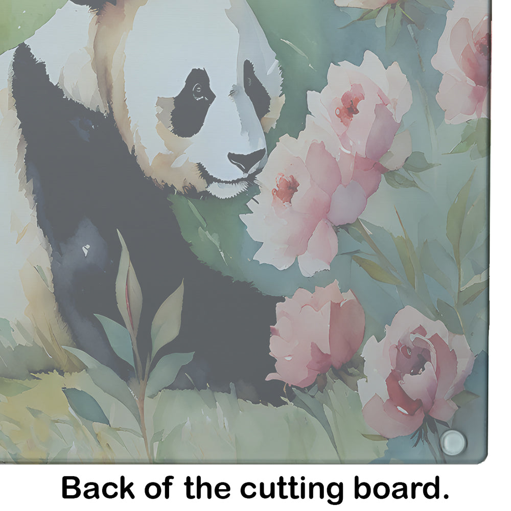 Panda Glass Cutting Board