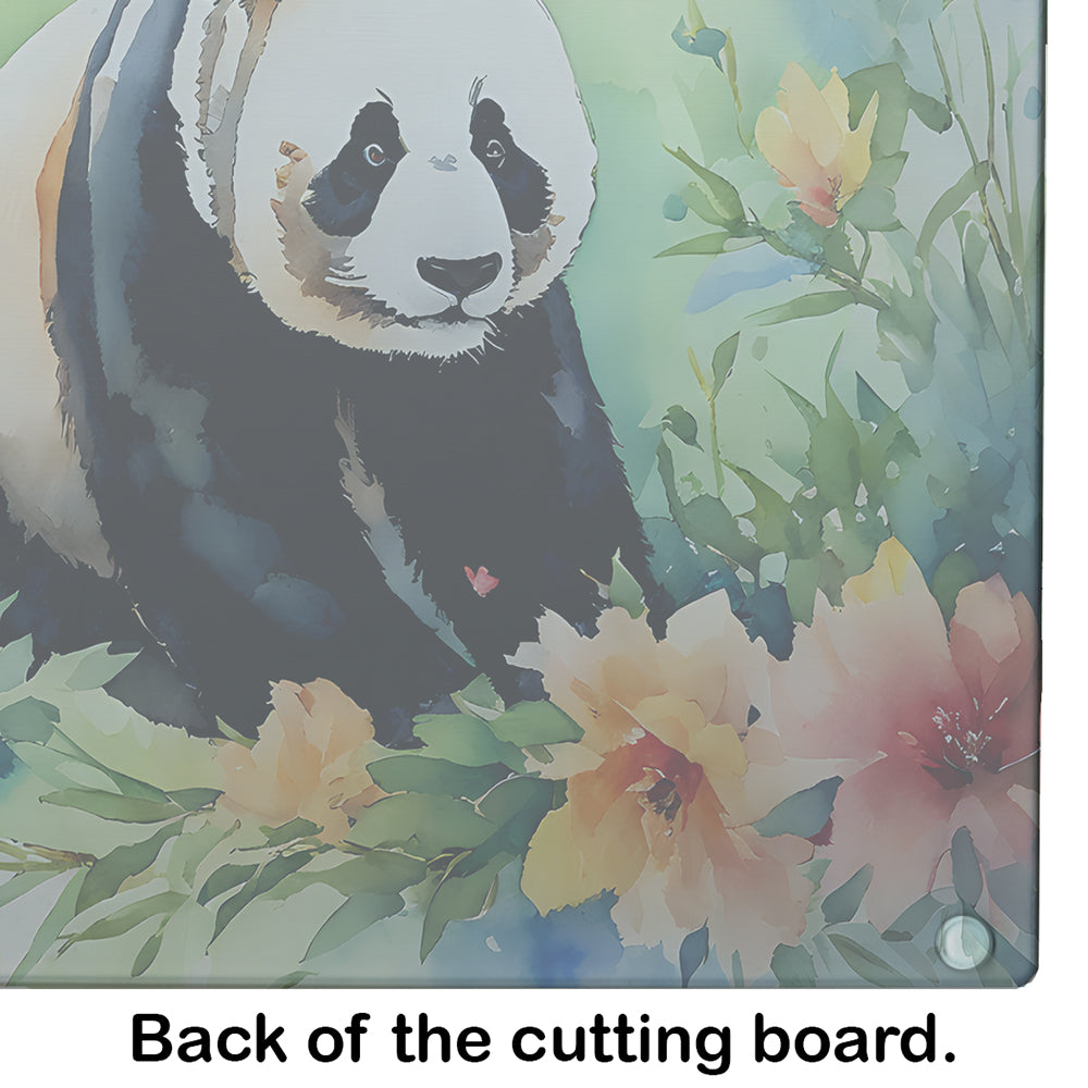 Panda Glass Cutting Board