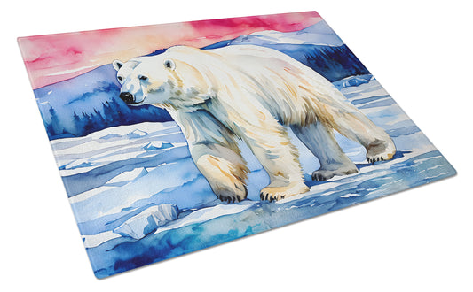 Buy this Polar Bear Glass Cutting Board