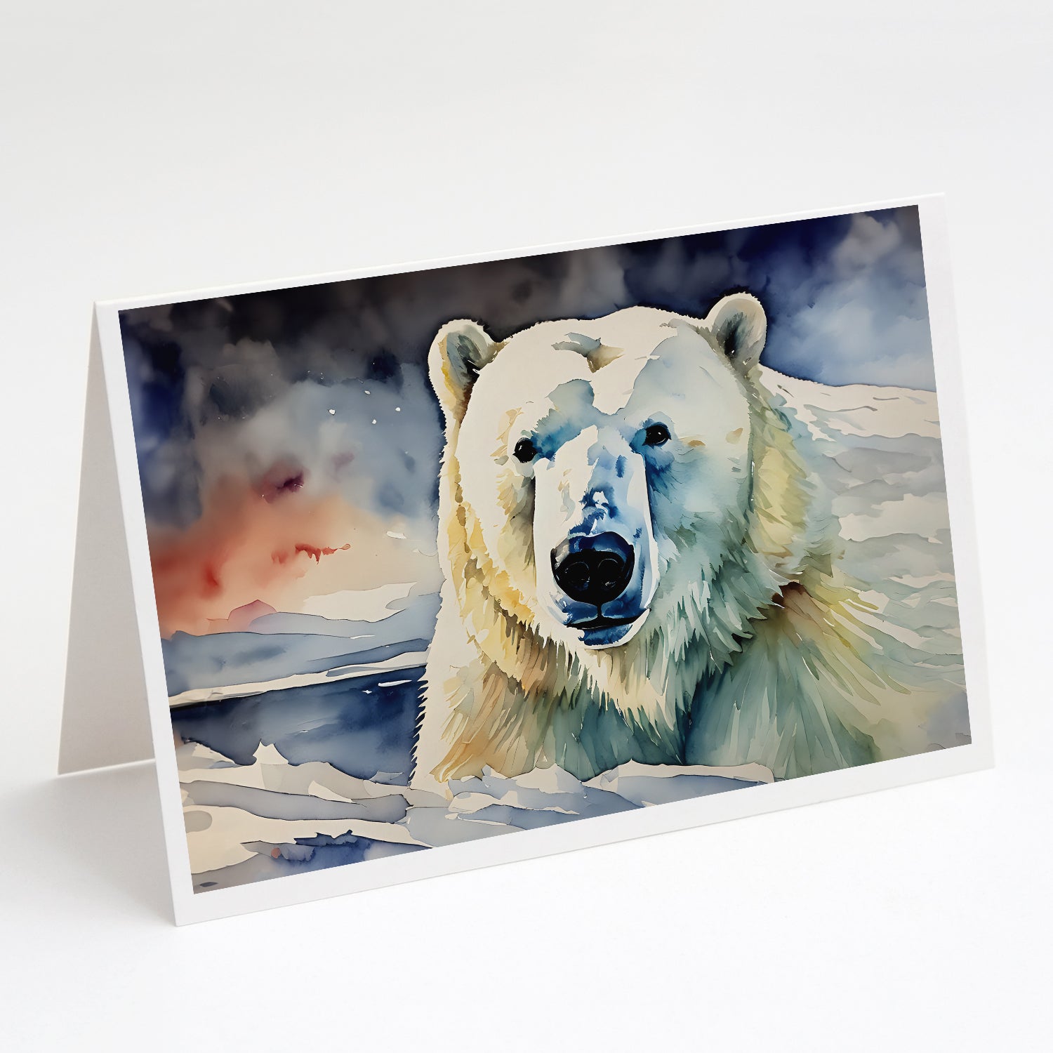 Buy this Polar Bear Greeting Cards Pack of 8