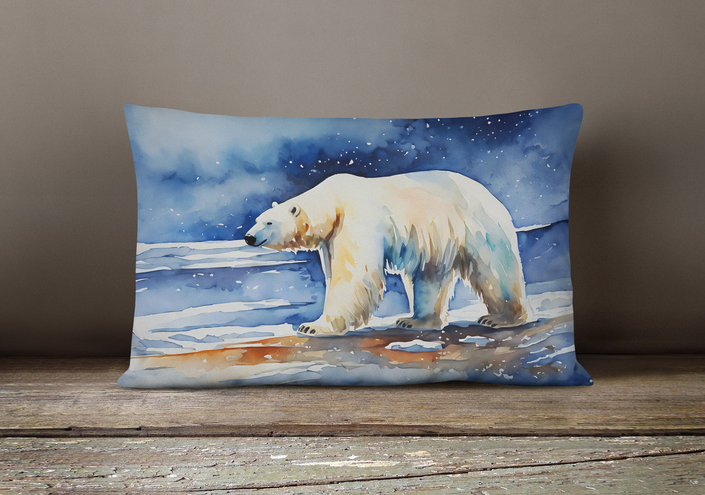 Polar Bear Throw Pillow