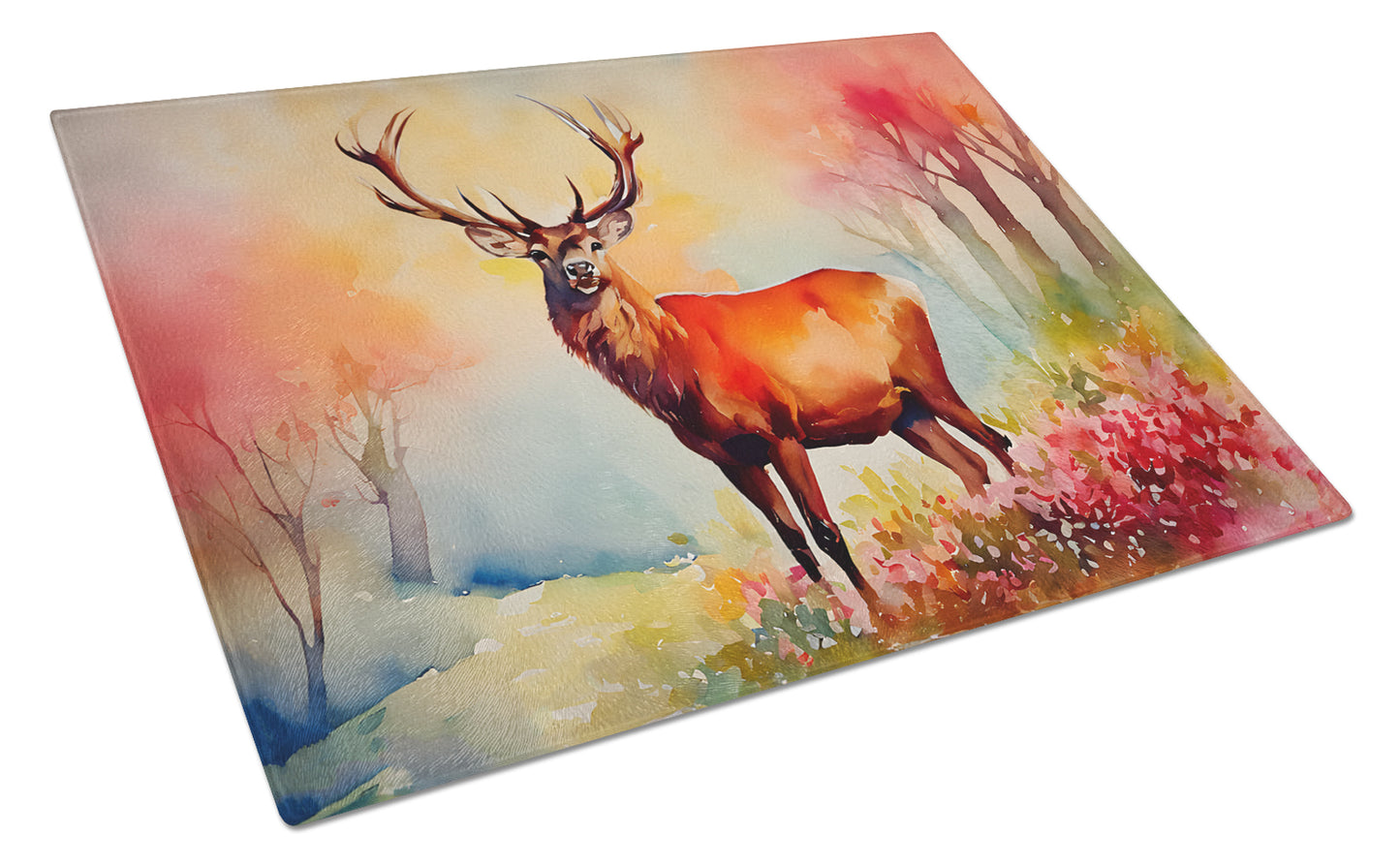 Buy this Deer Stag Glass Cutting Board