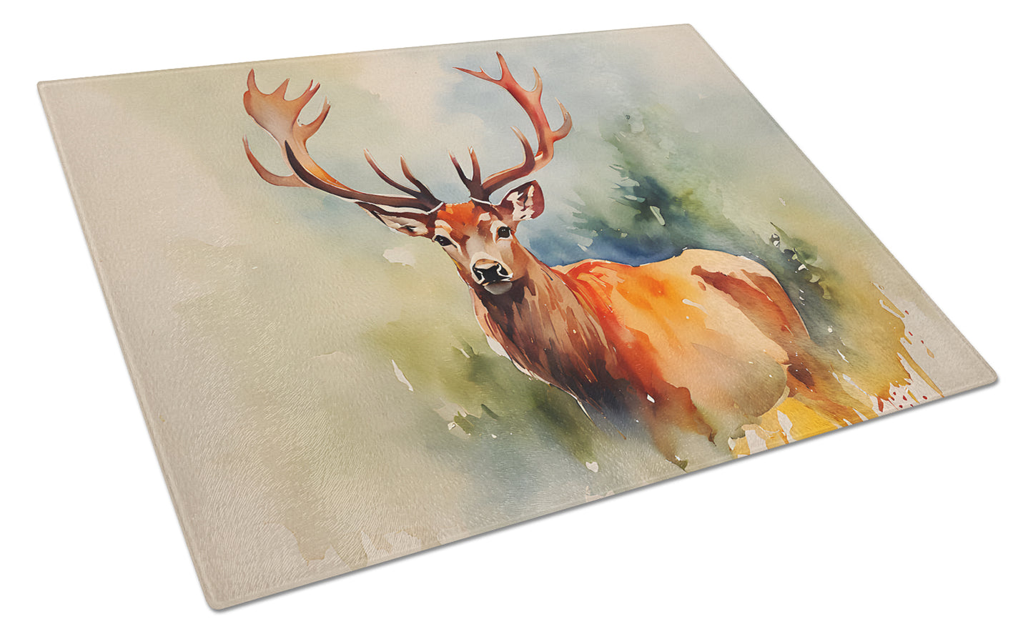 Buy this Deer Stag Glass Cutting Board