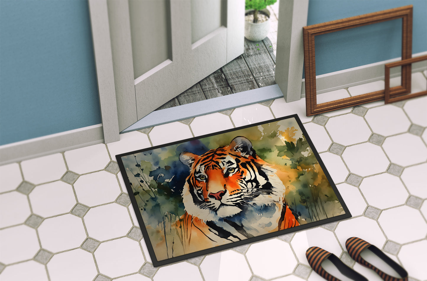 Tiger Doormat