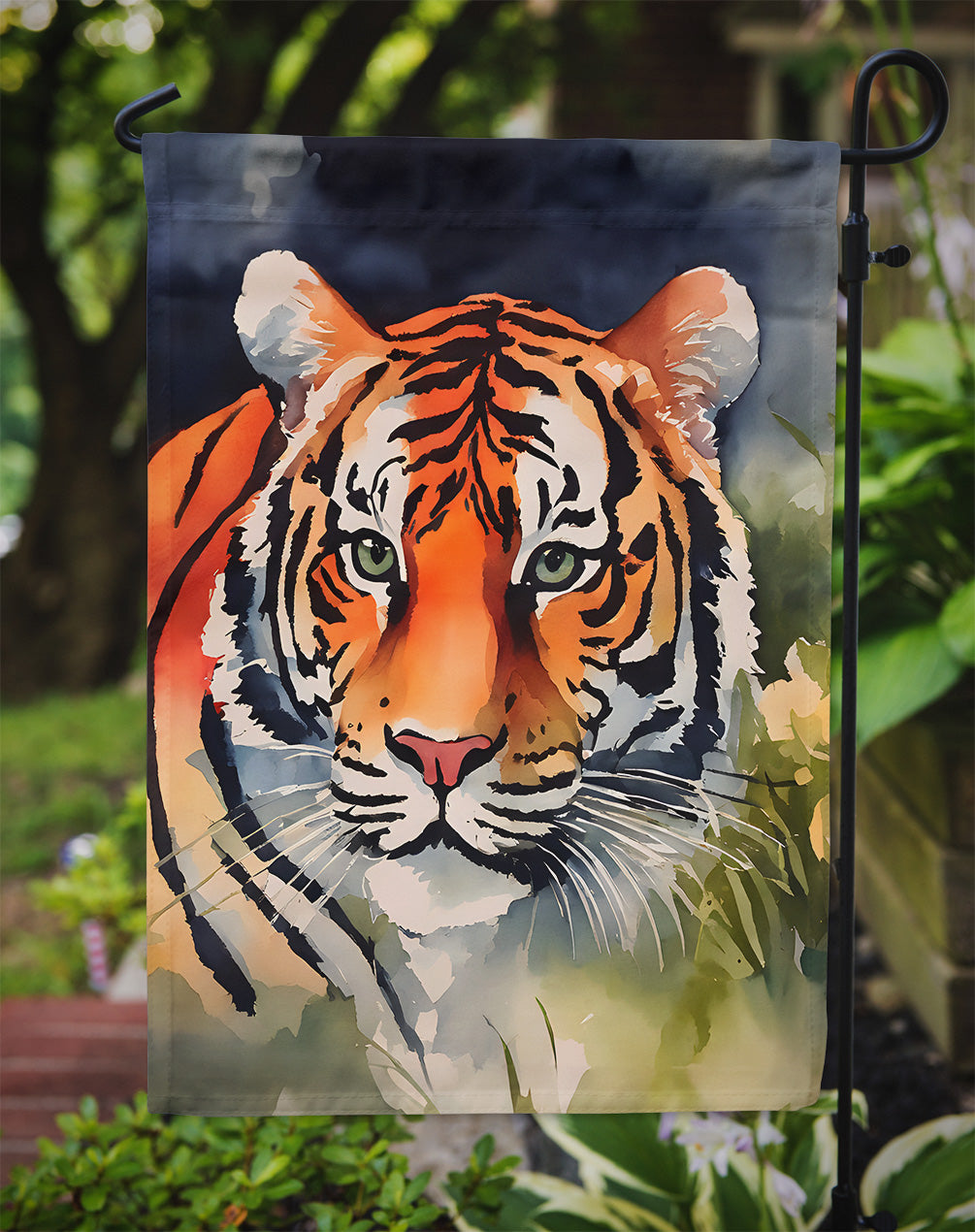 Tiger Garden Flag