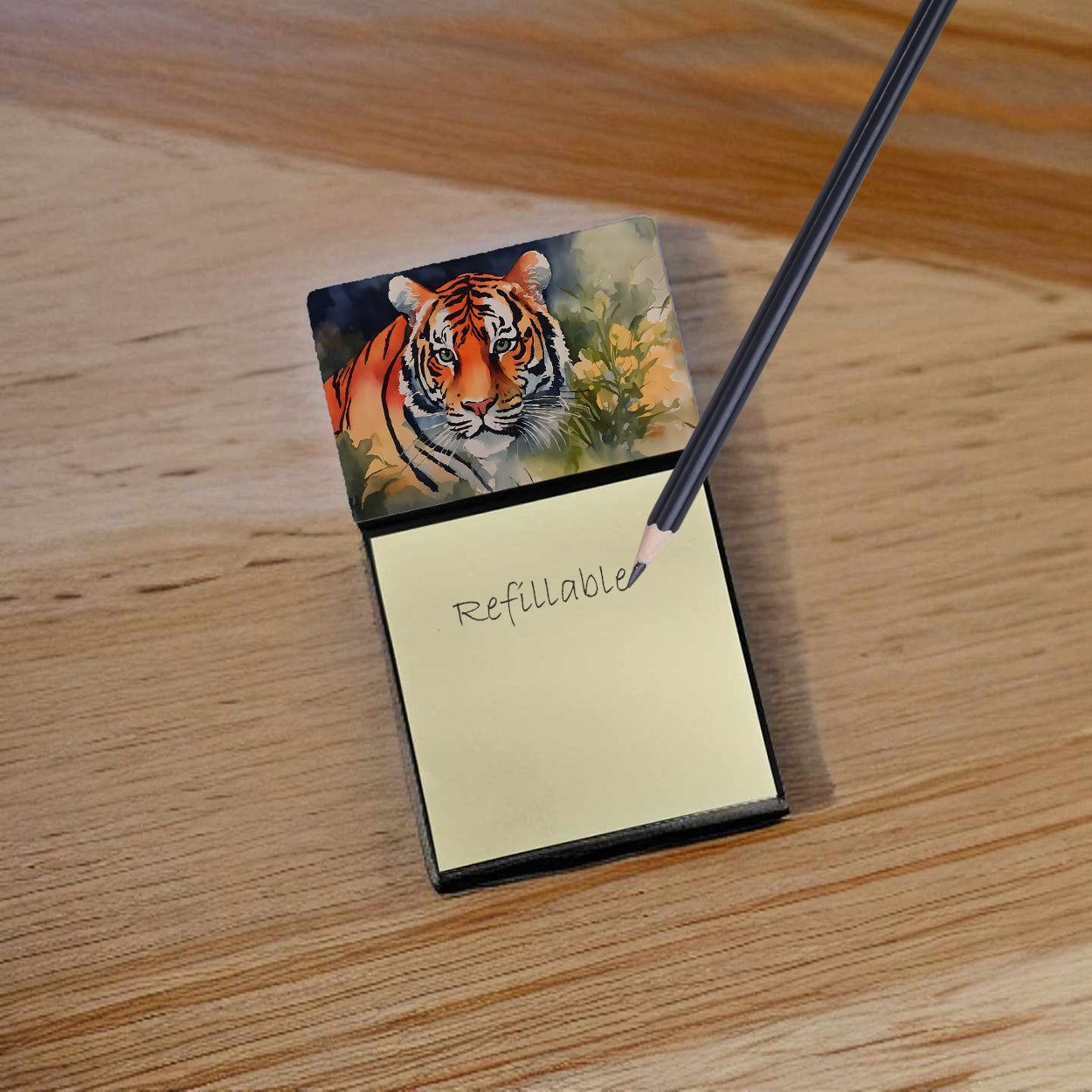 Tiger Sticky Note Holder