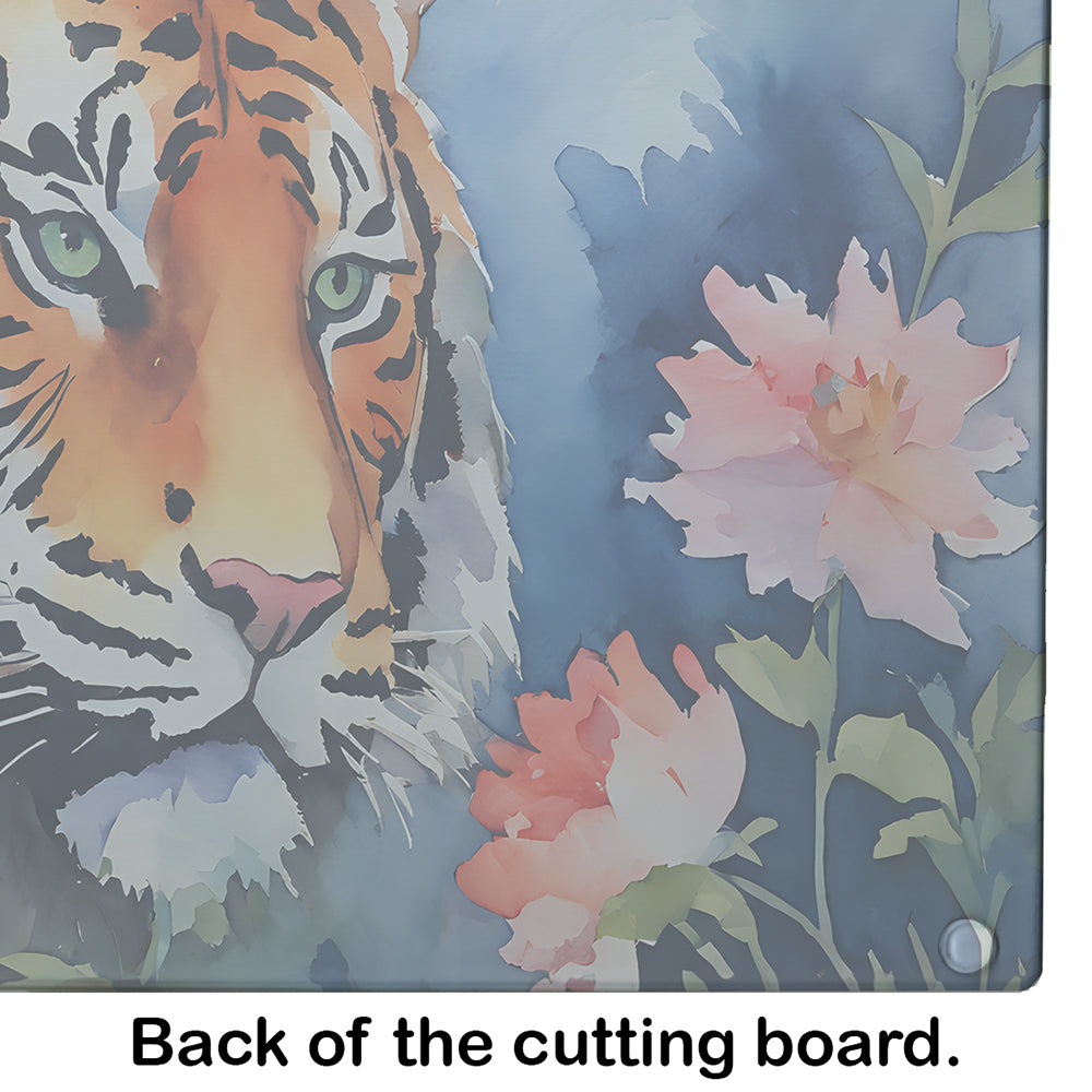 Tiger Glass Cutting Board