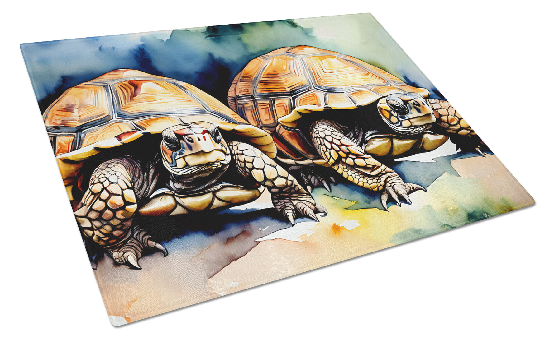 Buy this Turtles Tortoises Glass Cutting Board