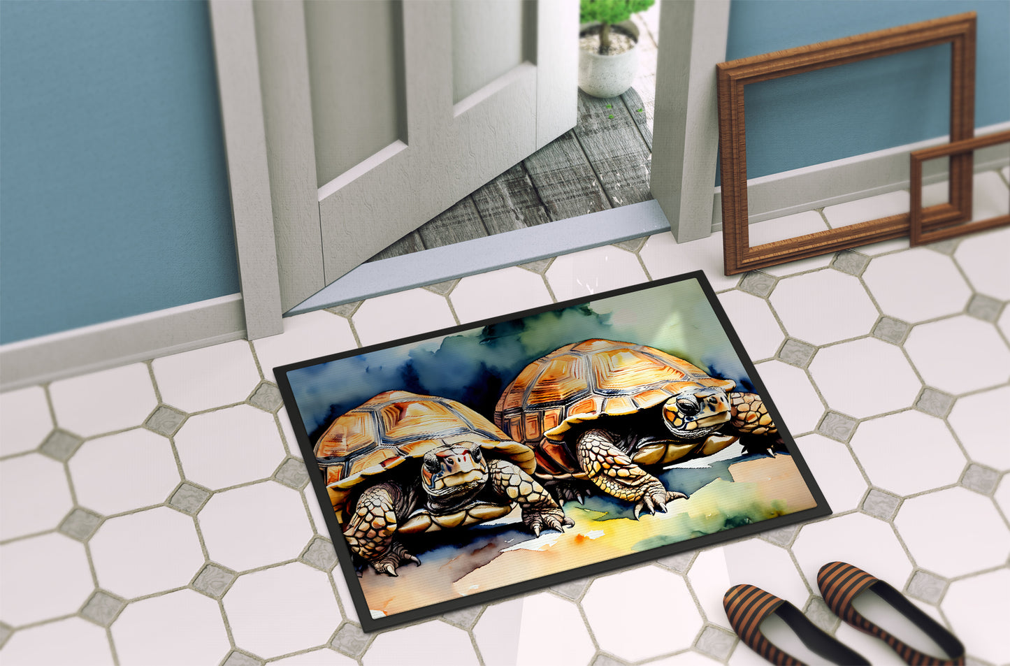 Turtles Tortoises Doormat