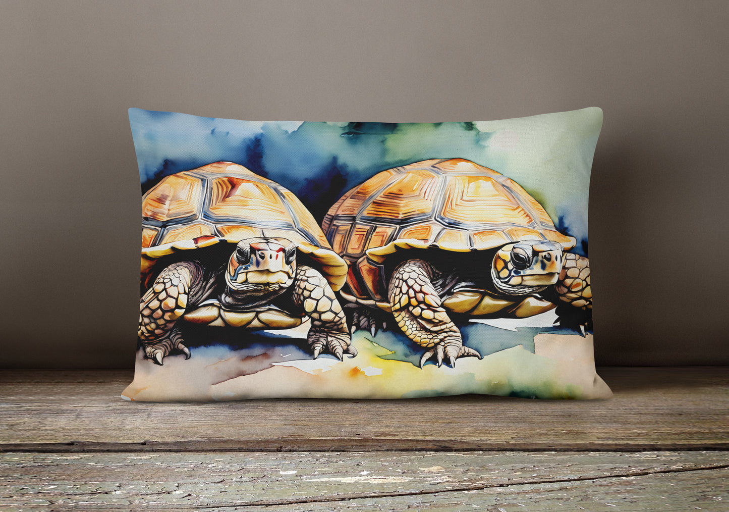 Turtles Tortoises Throw Pillow