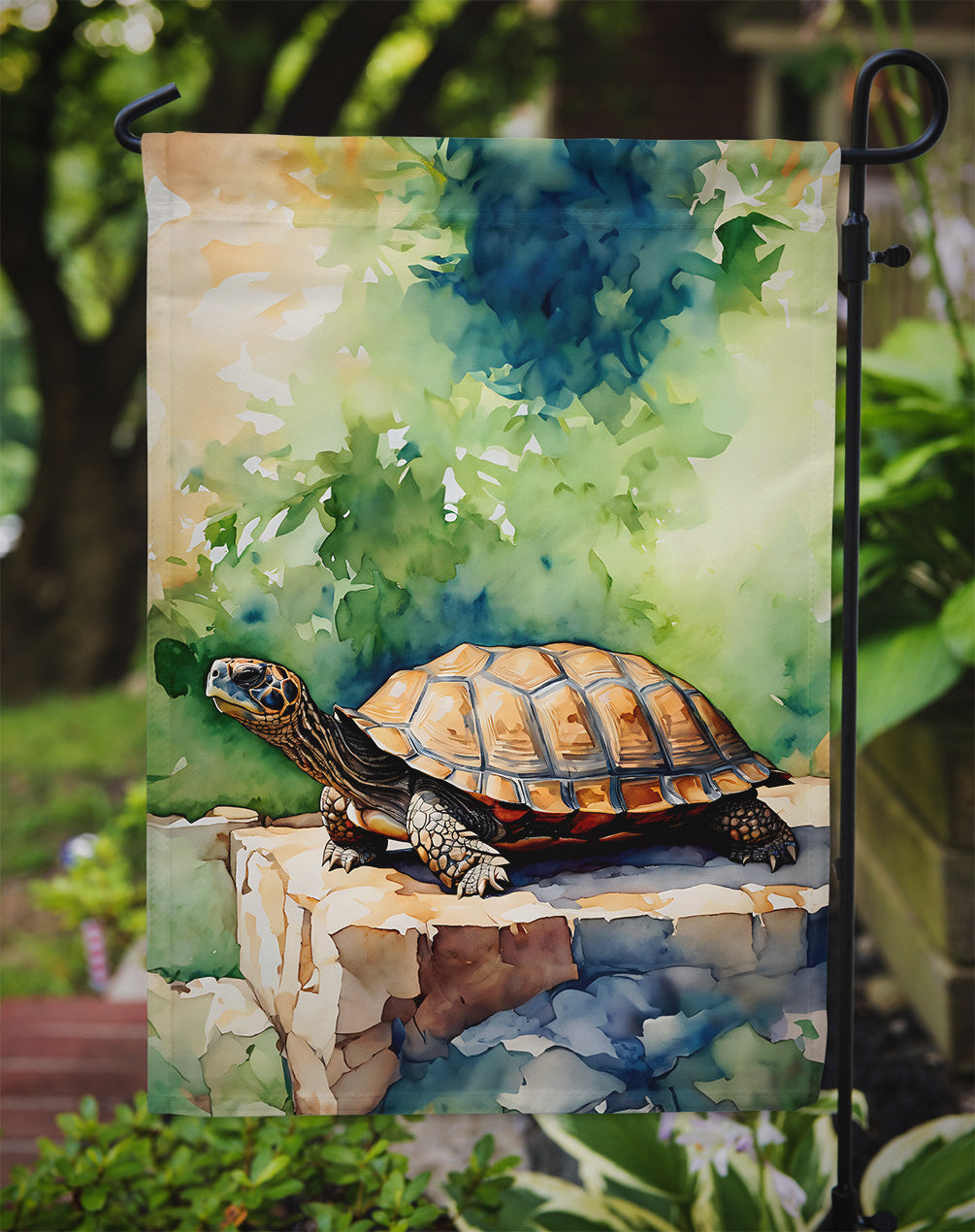 Turtles Tortoises Garden Flag