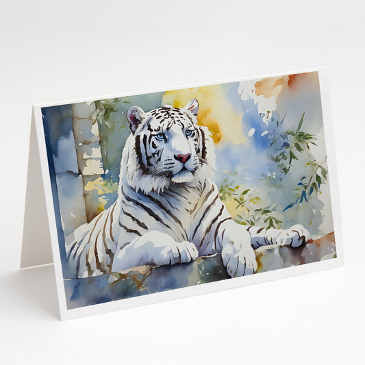 Buy this White Tiger Greeting Cards Pack of 8