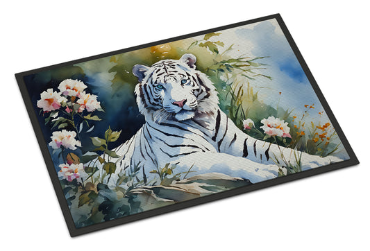 Buy this White Tiger Doormat