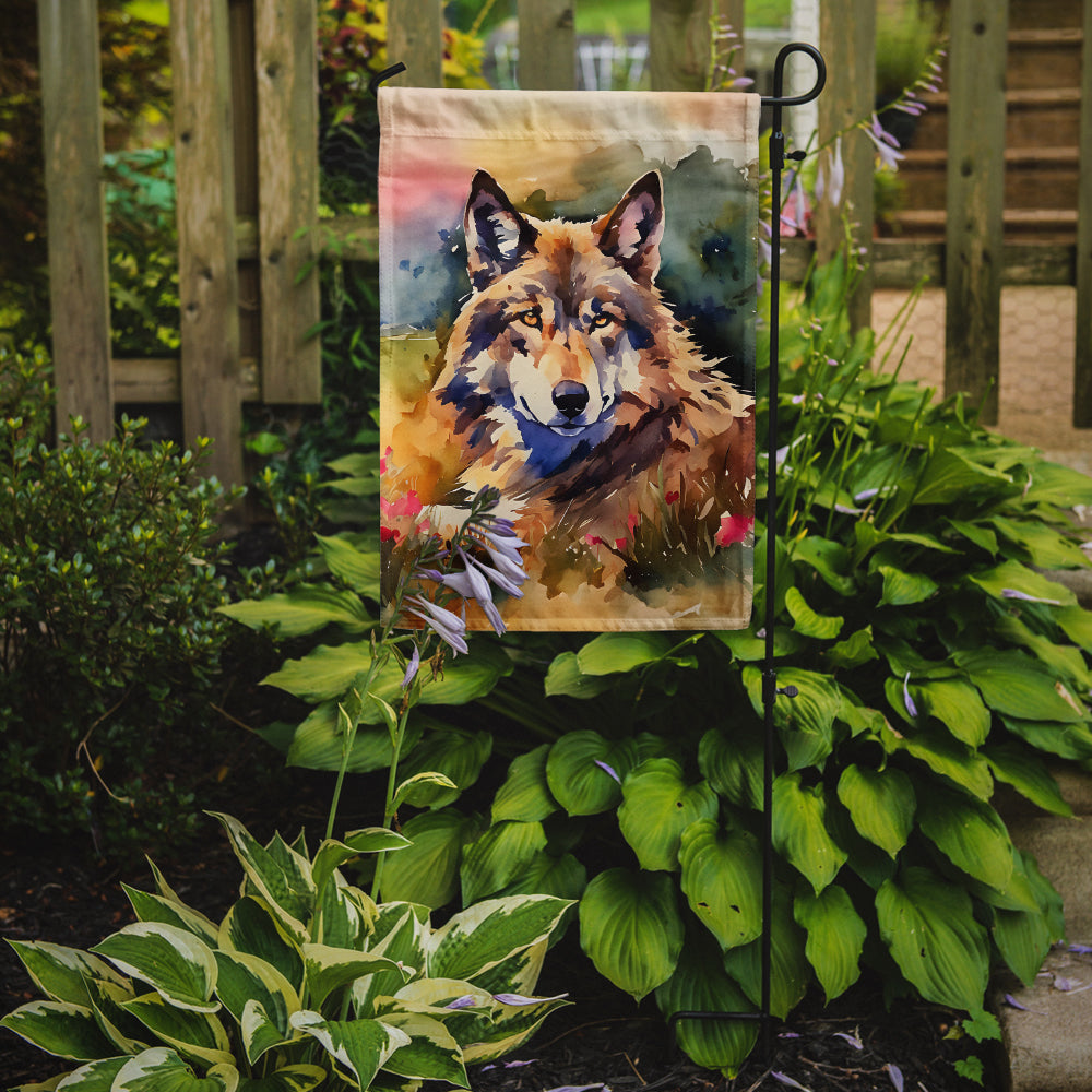 Wolves Wolf  Garden Flag