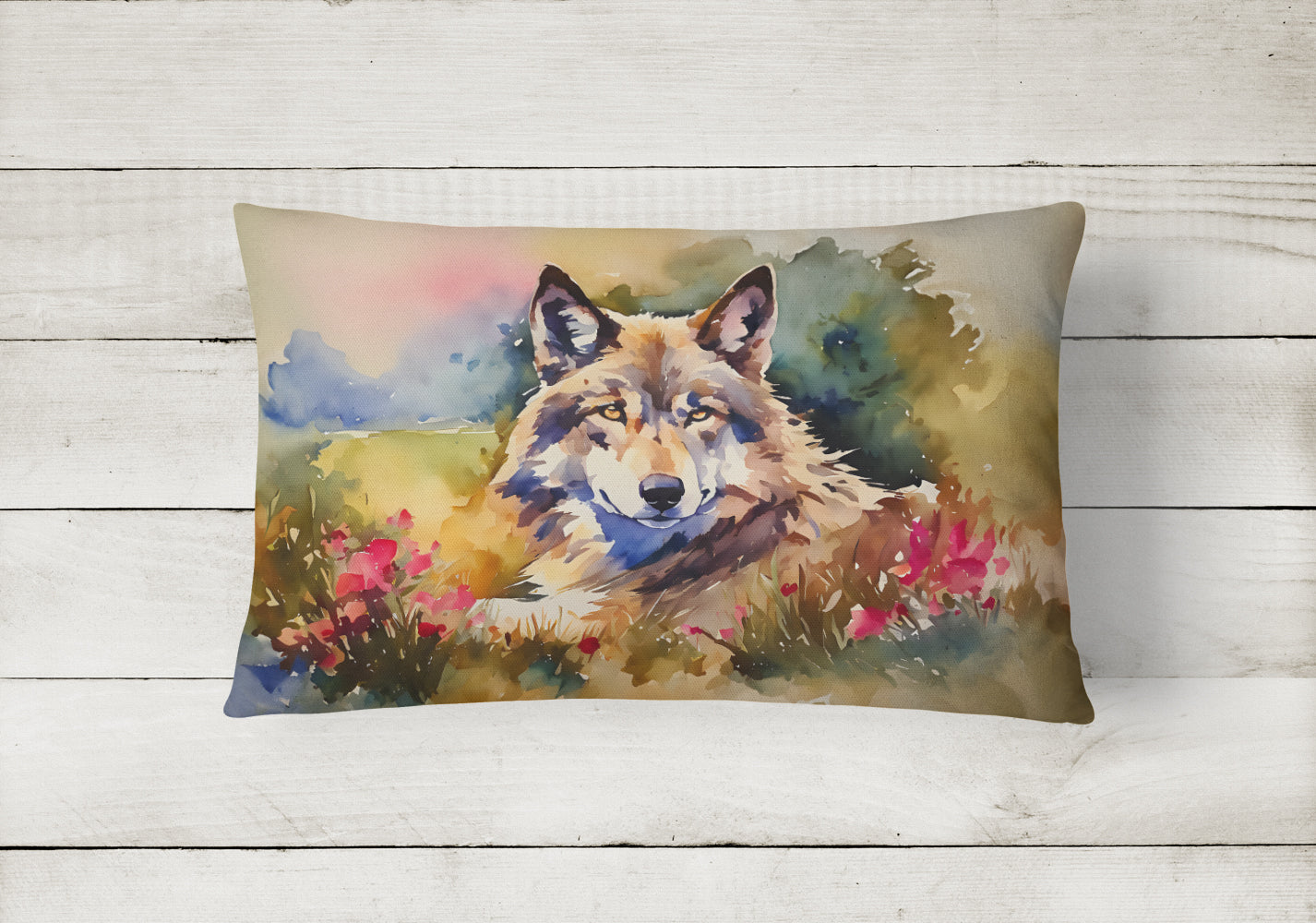 Wolves Wolf  Throw Pillow