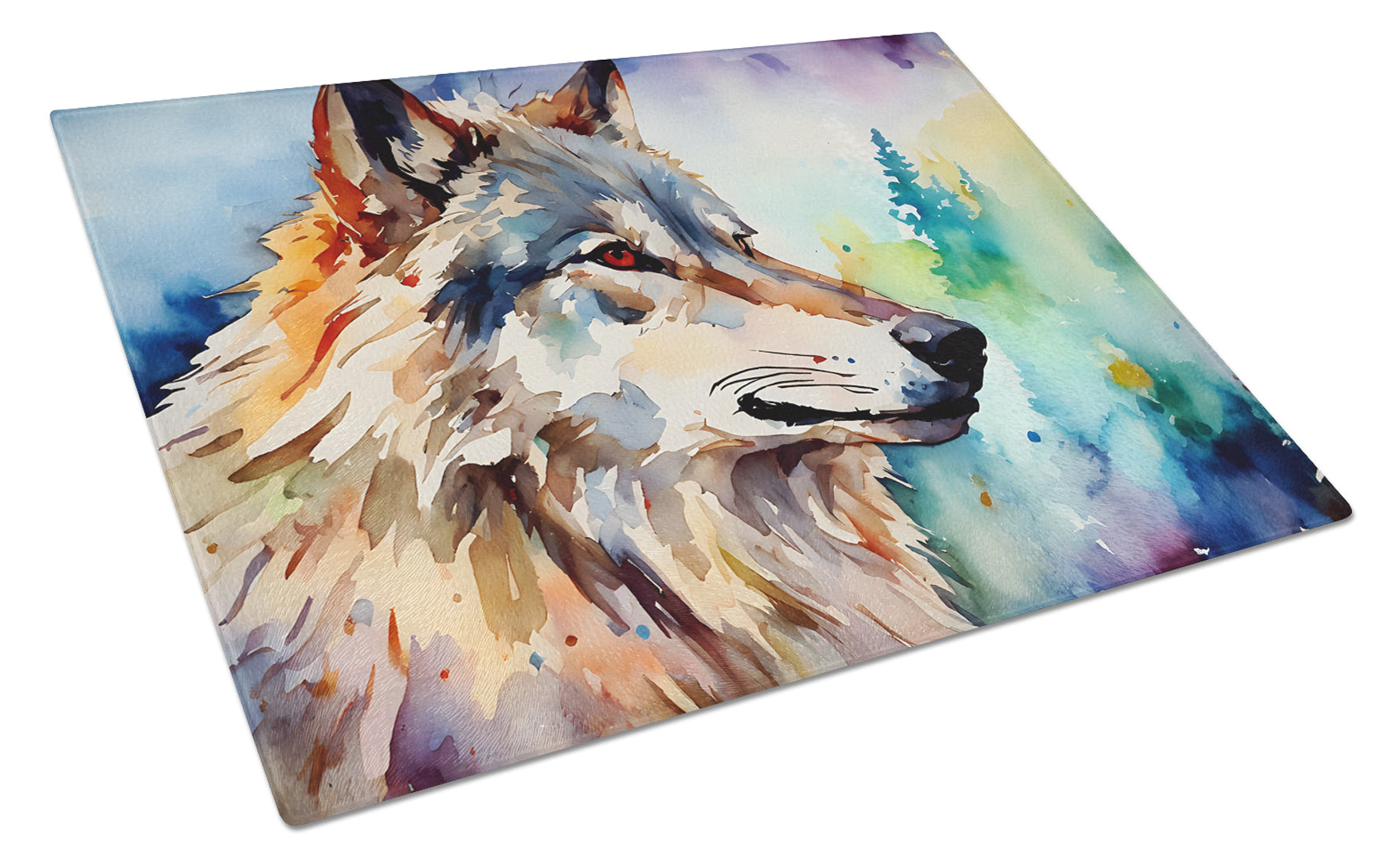 Buy this Wolves Wolf  Glass Cutting Board