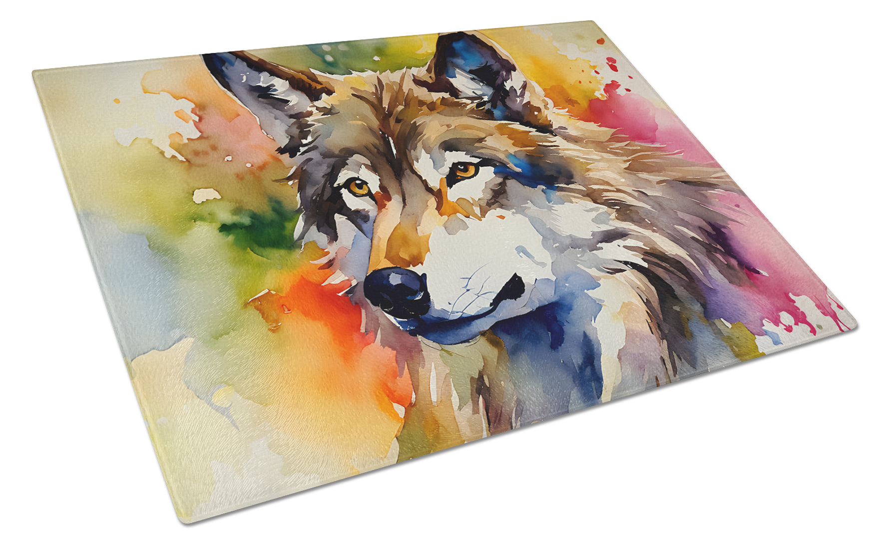 Buy this Wolves Wolf  Glass Cutting Board