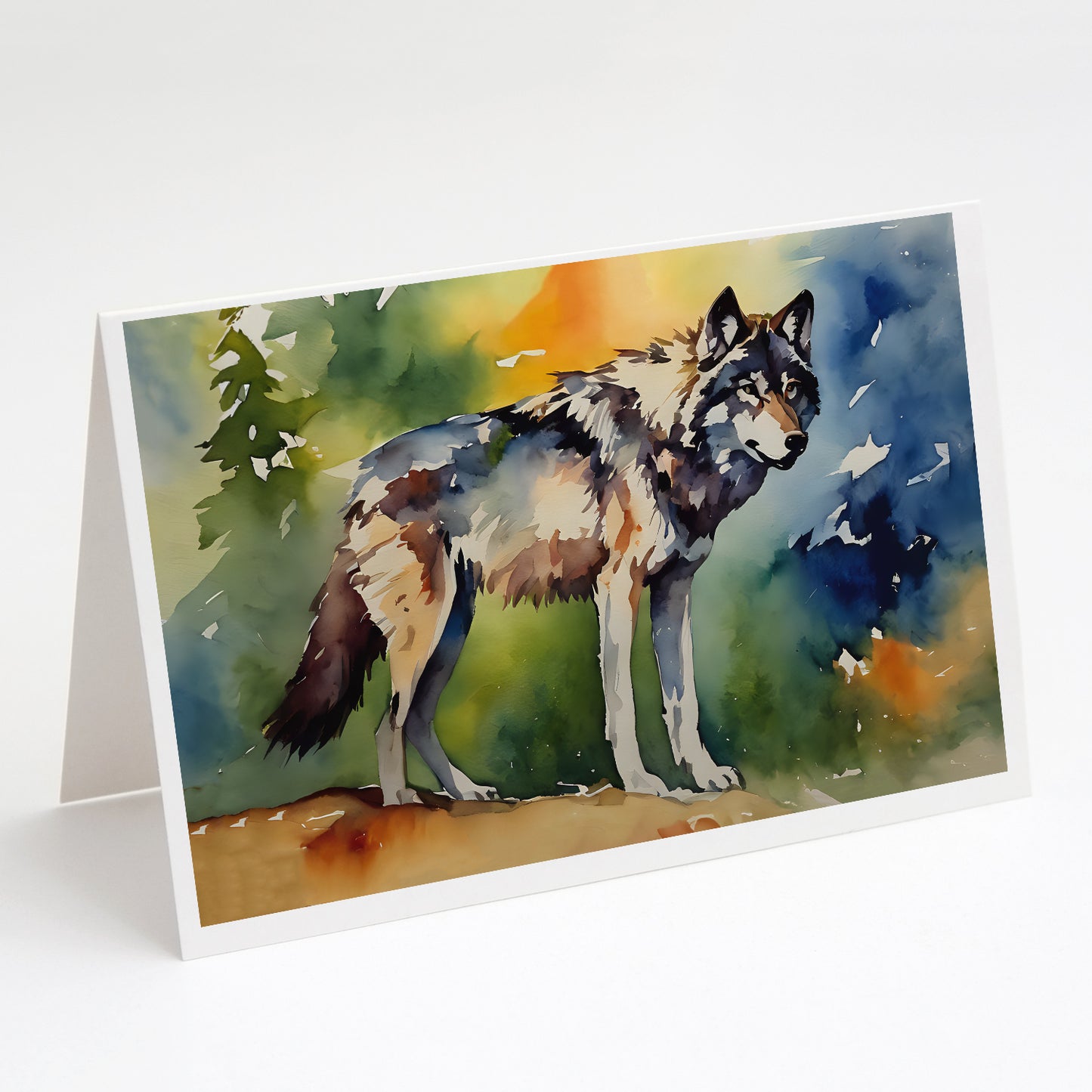 Buy this Wolves Wolf  Greeting Cards Pack of 8