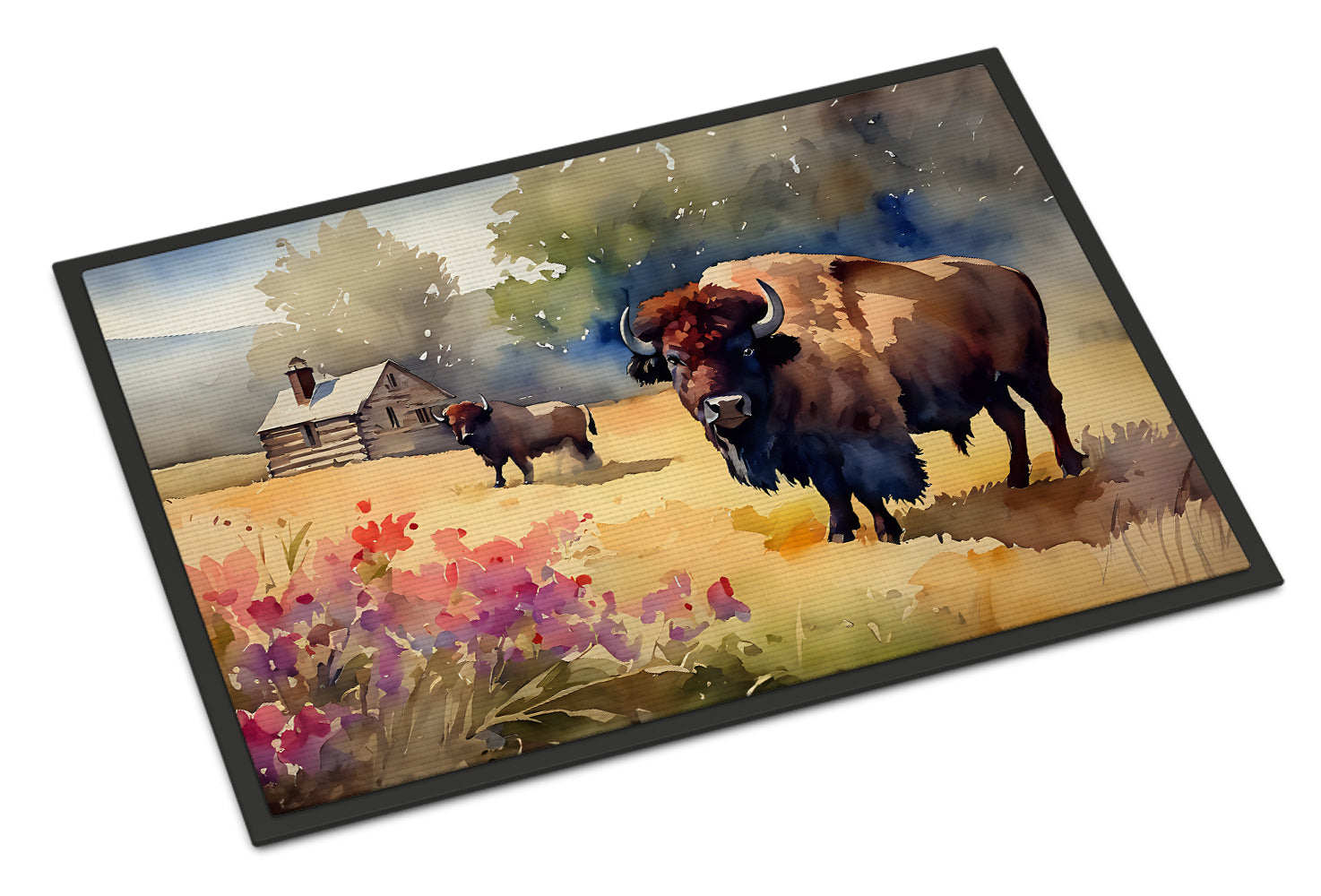 Buy this Wood Bison Doormat