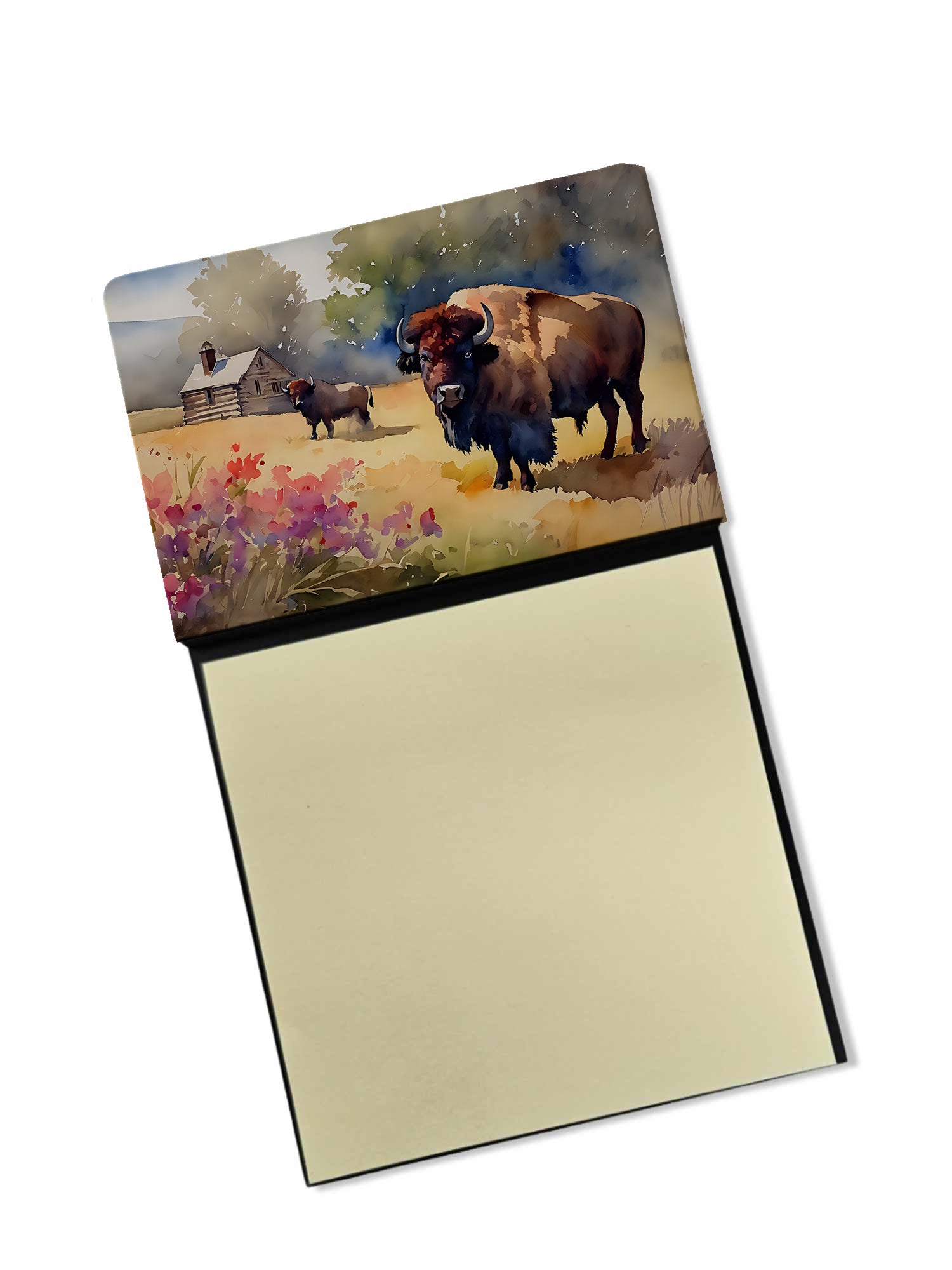 Buy this Wood Bison Sticky Note Holder