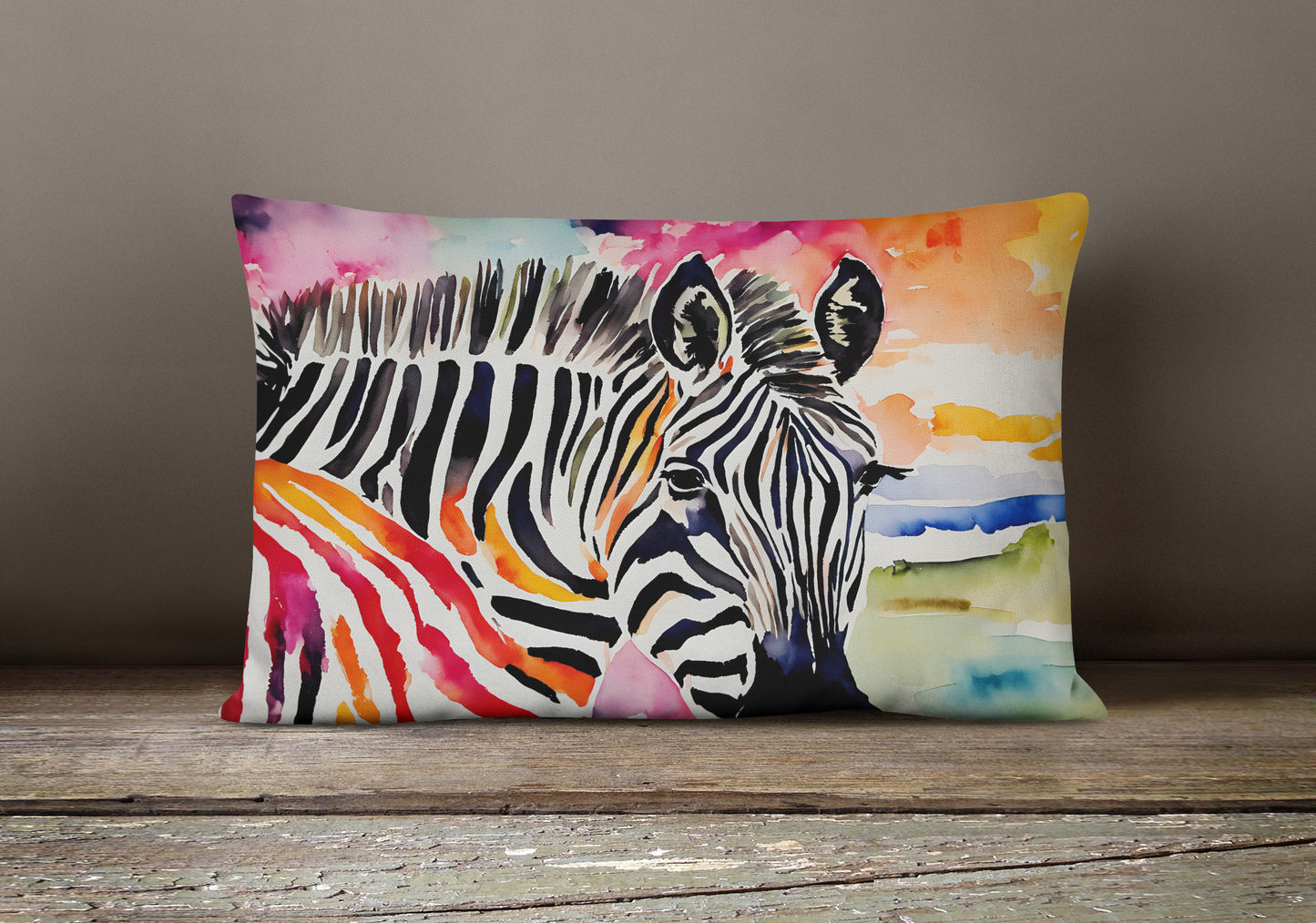 Zebra Throw Pillow