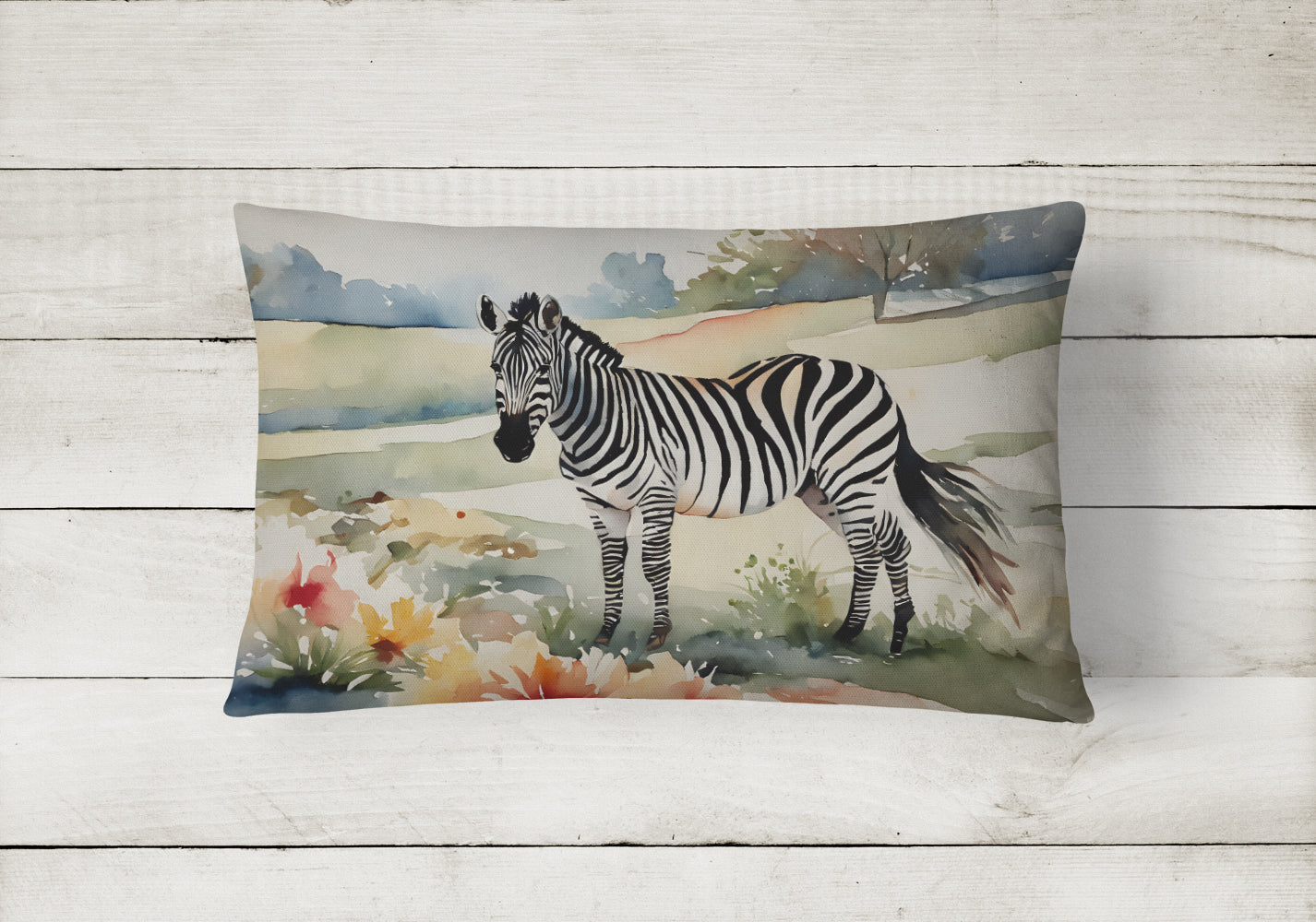 Zebra Throw Pillow