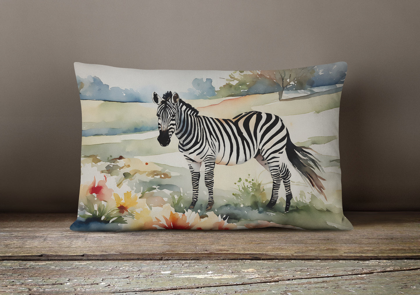 Zebra Throw Pillow