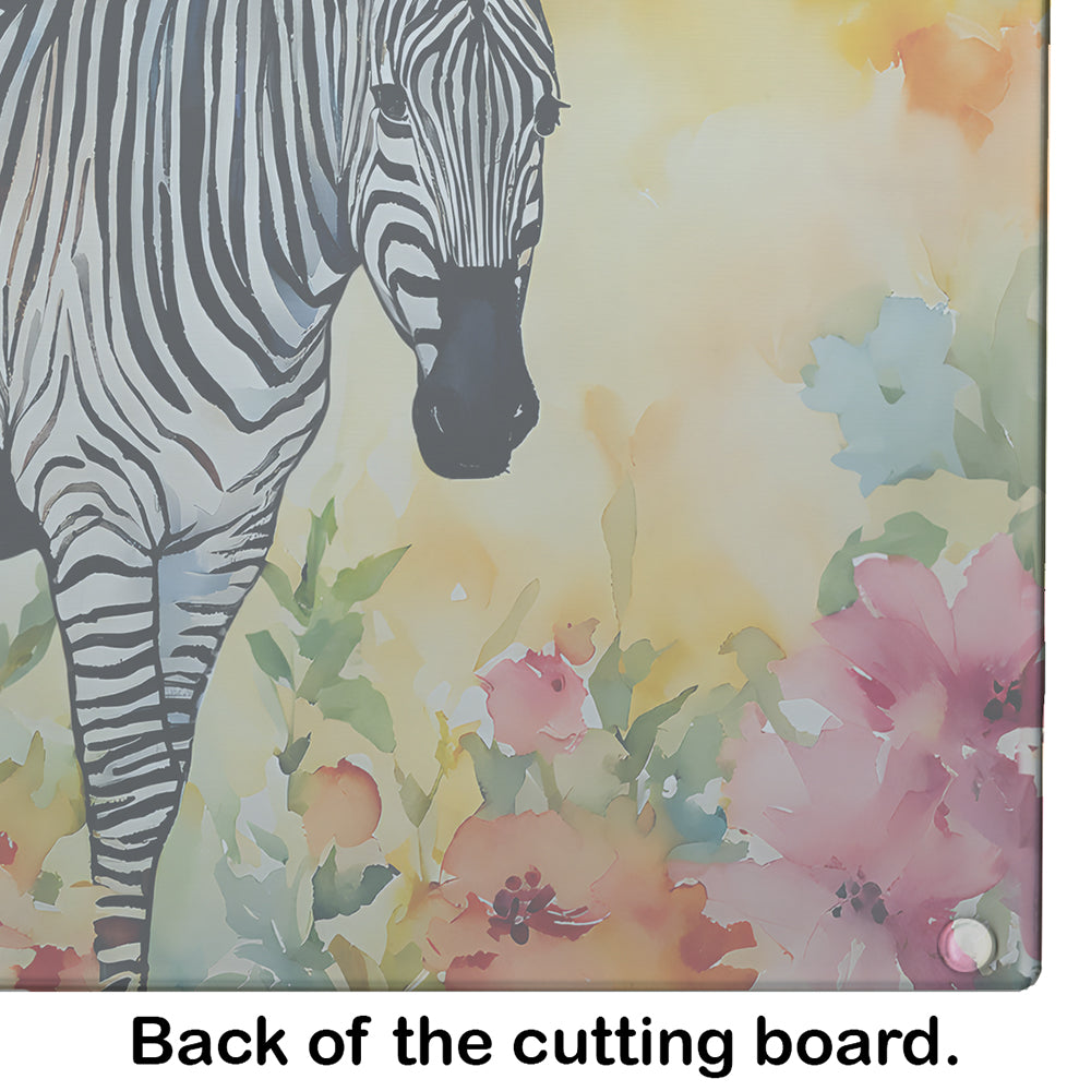 Zebra Glass Cutting Board